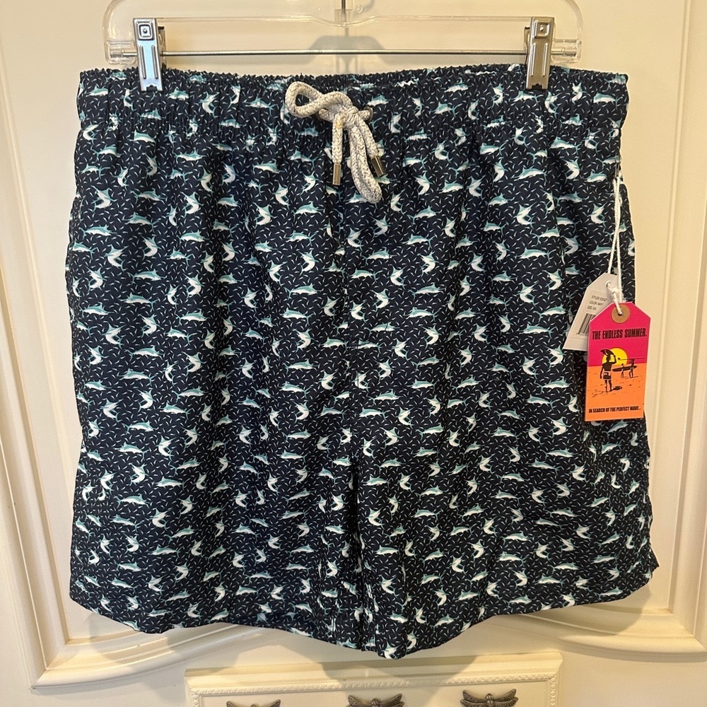 The Endless Summer Men’s Navy Swim Shorts
